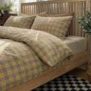 ochre slate plaid fabric texture close up high quality print