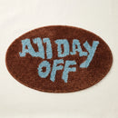 off duty rug espresso sky all day off tufted bath mat