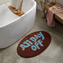 off duty rug espresso sky bathroom tub decor scene