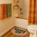 off duty rug latte pine bathroom mat stylin