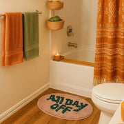 off duty rug latte pine bathroom mat stylin