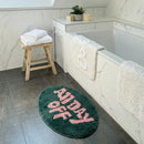 off duty rug pine blush bathroom mat styling
