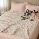 pastoral cottage blush bedding full view