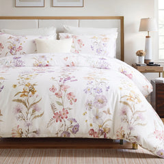 Petal Dream Cotton Duvet Cover Set soft floral bedding