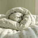 petite bloom pinstripe comforter set pink floral bedding main