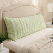 plush faux rabbit fur body pillow cover durable softness