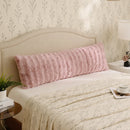 plush textured faux fur pillow cover lifestyle shot