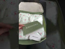Petite Bloom Pinstripe Duvet Cover Set