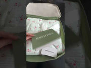 Petite Bloom Pinstripe Duvet Cover Set