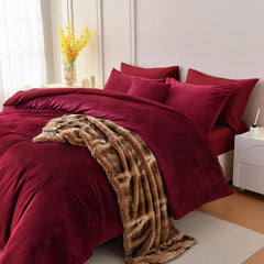 red velvet bedding sets