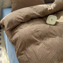 roasted rye ticking stripe fabric texture close up breathable cotton