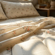 romantic sun drenched rose sheets cottagecore home styling