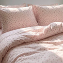 rosewick garden floral duvet cover set sunlit pillow texture closeup