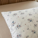 sage green ditsy floral pillow shams cottagecore aesthetic