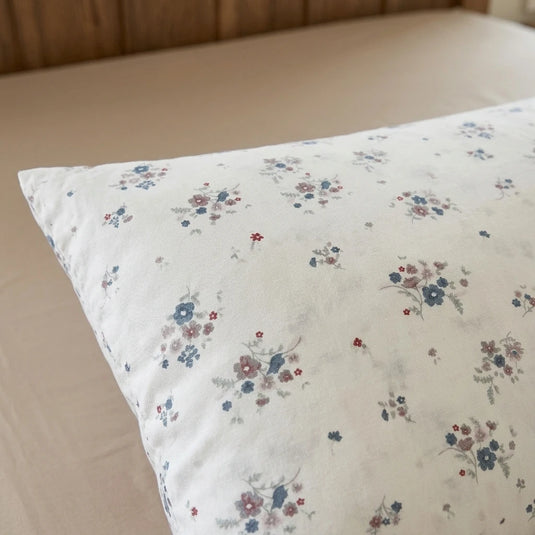 sage green ditsy floral pillow shams cottagecore aesthetic