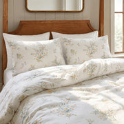 sanctuary meadow bloom duvet cover set white yellow floral bedding