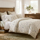 secret garden sprig comforter set botanical sage green bedding main