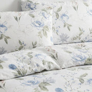 serene garden bloom botanical pillowcases set of 2 classic loo