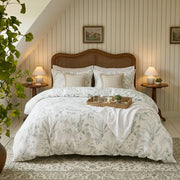 serene sage botanical duvet cover set sketch floral bedding main