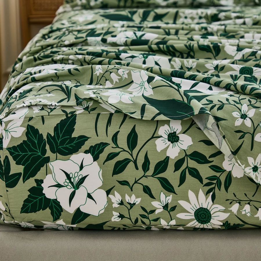 soft breathable forest bloom floral sheets premium quality