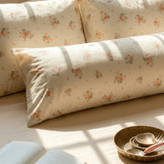 soft breathable vintage rose pillowcases high quality texture