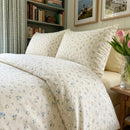 soft breathable wildflower print comforter vintage nature style