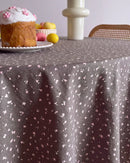 starlit bloom tablecloth fabric print detail