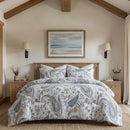 sterling heritage grey paisley comforter set vintage bedding main