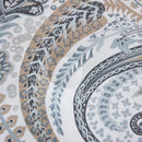 sterling heritage paisley fabric texture close up intricate pattern
