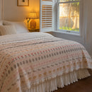 storybook lane tartan jacquard blanket texture