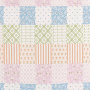 sunday patchwork muslin blanket rainbow patchwork green muslin swatch