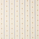 sunday patchwork muslin blanket strawberry yellow cream blue stripe swatch