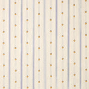 sunday patchwork muslin blanket strawberry yellow cream blue stripe swatch