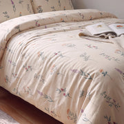 timeless wildflower meadow comforter set fabric texture detail