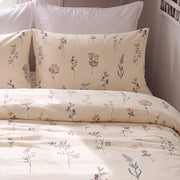 timeless wildflower meadow comforter set floral pattern detail