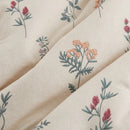 timeless wildflower meadow duvet cover set botanical fabric closeup
