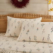 timeless wildflower pillow shams set vintage bedroom deco