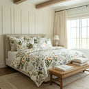 vintage herbarium botanical comforter set floral bedding main
