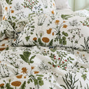 vintage herbarium floral duvet cover cottagecore bedroom decor