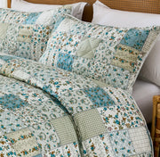 vintage patchwork quilt set cottagecore bedroom decor