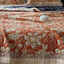 vintage plum burgundy jacquard blanket texture