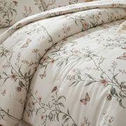 vintage wildflower meadow print comforter set 100 cotton bedding