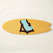 wave rider rug golden lounge beach chair surfboard bath mat