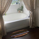 wave rider rug vintage tide bathroom tub decor scene