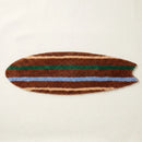 wave rider rug vintage tide striped surfboard bath mat
