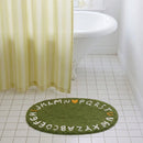whimsy garden rug abc meadow bathroom mat styling
