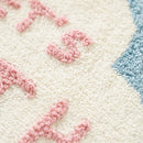 whimsy garden rug cloud nine tufted texture closeup