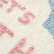 whimsy garden rug cloud nine tufted texture closeup
