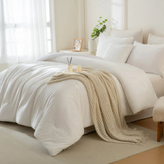 white velvet comforter sets