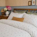 wildflower garden comforter cover ginger velvet pillow